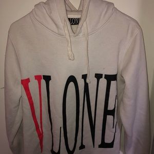 VLONE Cut Off Hoodie